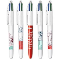 LOT 5  STYLOS BIC 4 COULEURS