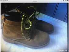 Bottines Cuir camel Timberland  .t 36 ( L/D)*