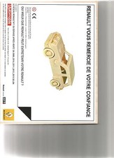 RARE Catalogue brochure Katalog Prospekt RENAULT 5 TURBO PUZZLE 3 D