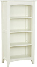 Ivory shaker cottage bookcase - shaker,