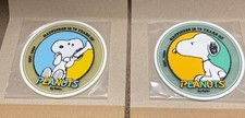 Sous-verres en caoutchouc transparent Snoopy version 75e anniversaire