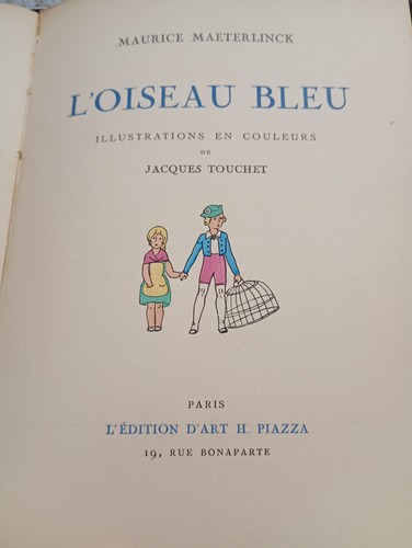 Oiseau bleu maurice - bleu,