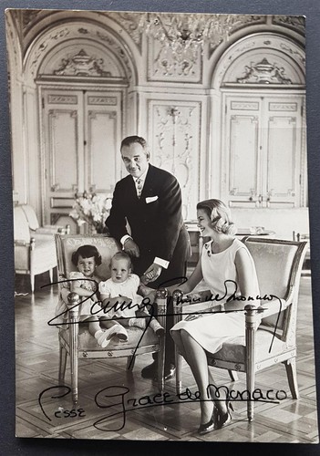 Autographe princesse grace - autographe,