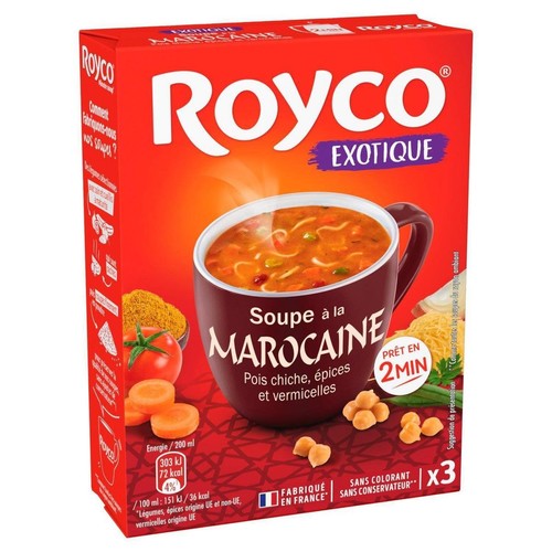 Royco soupe la marocaine - royco,