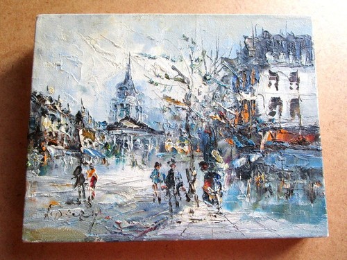 Peinture huile sur - sur, toile