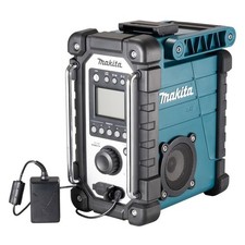 Radio de chantier 14,4V à 18V - MAKITA - Sans batterie, ni chargeur - adaptateur