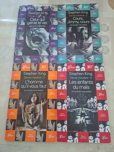 Lot romans danse macabre - romans,