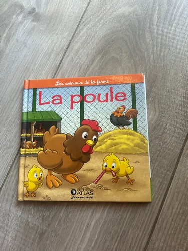 Livre poule editions atlas - livre,