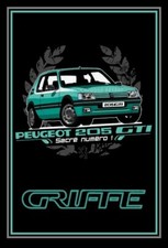 tableau PEUGEOT 205 GTI 1.9
