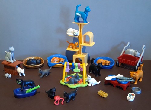 Playmobil chats chatons - chats,