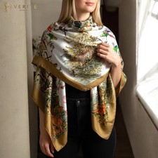 RARE VINTAGE foulard en soie