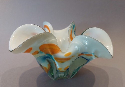 Beau cendrier vase verre - beau,