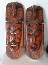 2 MASQUES AFRICAIN. SÉNÉGAL.