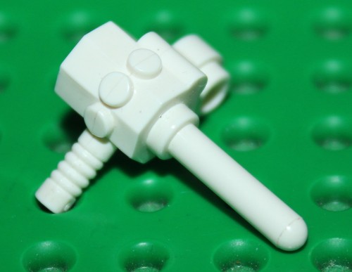 Lego white minifig - white,