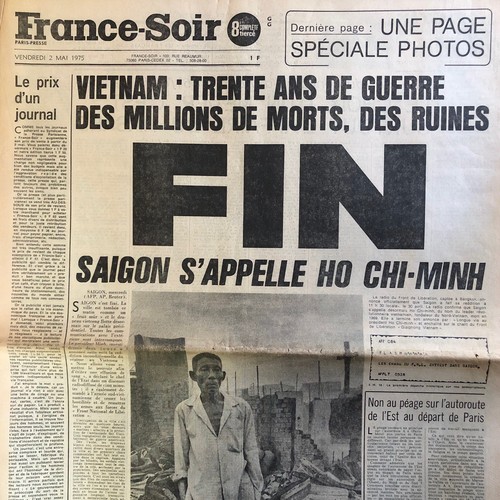 Journal france soir 1975 - journal, france-soir