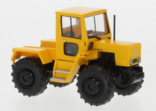 Brekina 91371 - Tracteur agricole Mercedes Trac 800, jaune, 1975 - HO (1:87)