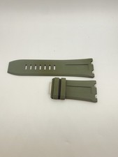 Bracelet en caoutchouc vert