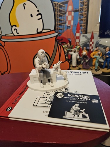 Figurine tintin kuifje hors - figurine,