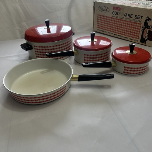 Vintage pic set gingham - vintage, 7
