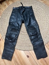 Pantalon moto cuir homme