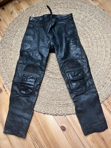 Pantalon moto cuir - , homme