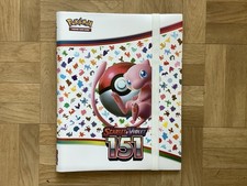 Classeur Pokémon 151 Portfolio Binder Album EV3.5 Neuf