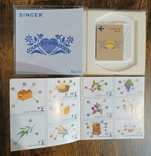 carte n°14 singer brodeuse