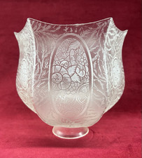 OIL LAMP SHADE VERRE TULIPE