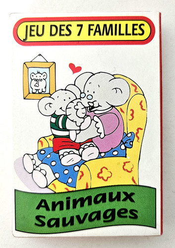 Jeu cartes familles - cartes,