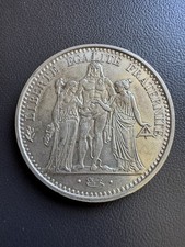 10 francs argent Hercule 1970
