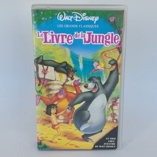 Livre jungle vhs - de,