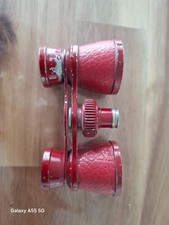 Jumelles de théâtre vintage rouges – Fonctionnelles – Années 50/60