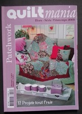 § QUILTMANIA H.S. PATCHWORK - 12 projets tout frais - 2009