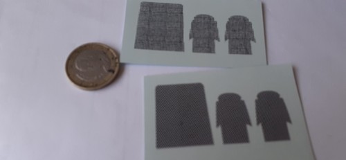 Decalcomanie decals deco - decals, 1/43
