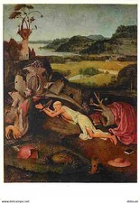 Art - Peinture - Jérome Bosch - Hieronymus Bosch - De Helige Hieronymus - Saint