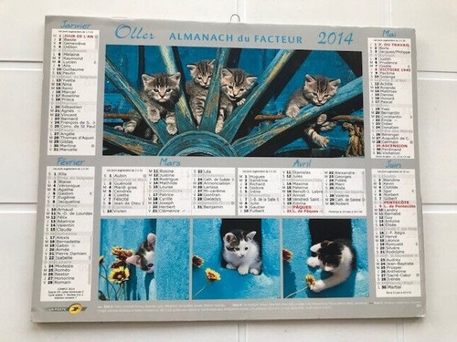 Almanach facteur oller - almanach, du