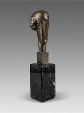 Sculpture moderniste bronze - sculpture,