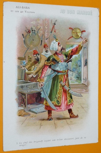 Chromo 1906 bon marche - au,