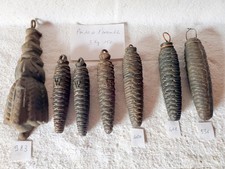 Lot de poids pour pendules coucou de la Forêt Noire