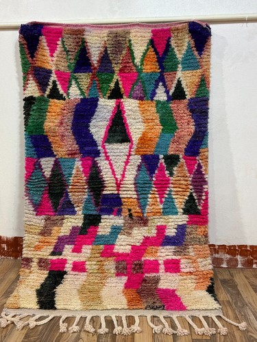 Tapis marocain tissé - , à