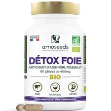 Détox Foie BIO | Puissant Détoxifiant, Draineur, Améliore la Digestion | Arti...
