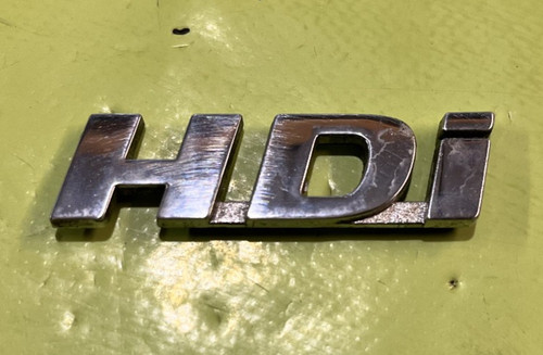 Monogramme insigne arriere hdi - insigne,