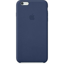 Original APPLE - Coque de protection en cuir Bleu pour iPhone 6 Plus