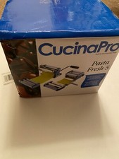 CucinaPro Pasta Fresh 5 Maker Deluxe Set- Machine w Attachments for 5 Pastas