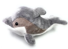 Dauphin peluche animal 33cm - dauphin,