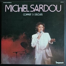 Michel Sardou - Coffret 3 disques (12" vinyles 33t)