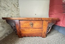 Vente Urgente Rare Buffet Bas Antique Chinois de la Dynastie Qing