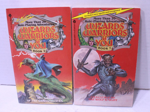Wizards warriors you books 2 - books,