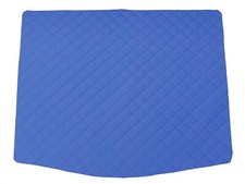 Cuir artificiel Tapis de coffre BLEU FONCÉ pour Ford Mustang Mach-E électrique 2