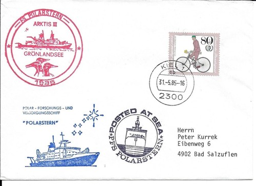 Allemagne enveloppe 1985 - allemagne,